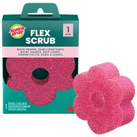 Scotch-Brite Reinigungsschwamm Flex Scrub, rosa