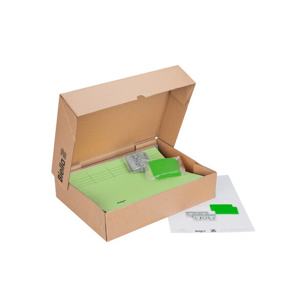 BIELLA H&auml;ngemappen-Set A4 27125531U hellgr&uuml;n 32x25cm 25 St&uuml;ck