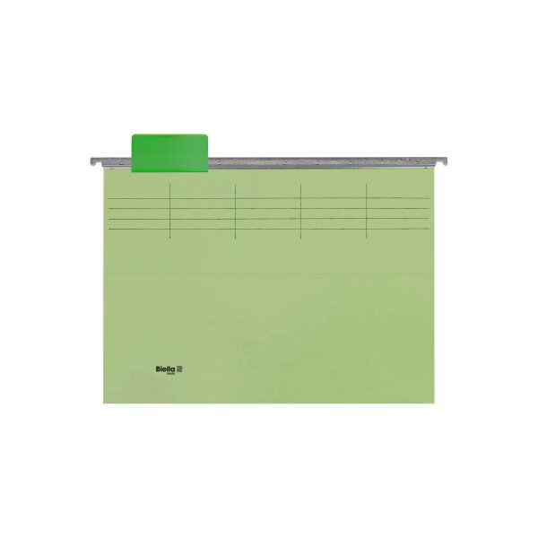 BIELLA H&auml;ngemappen-Set A4 27125531U hellgr&uuml;n 32x25cm 25 St&uuml;ck
