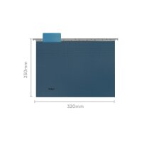 BIELLA Dossier susp.-Set A4 27145505U bleu 32x25cm 5 pcs.
