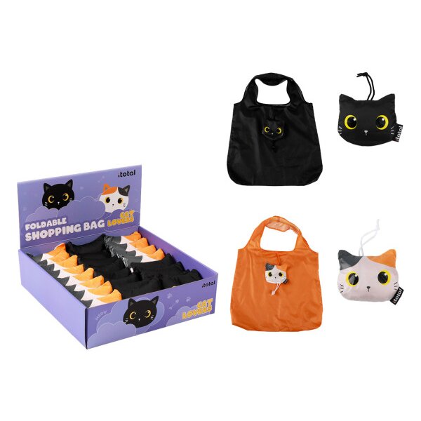 I-TOTAL Shopping Bag 75cm XL2660I Cats, assortiert