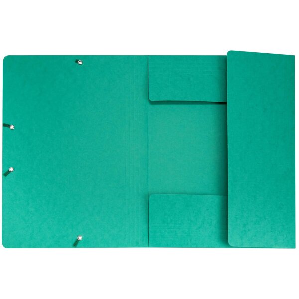 BIELLA Gummibandmappe A4 17840030U grün, 590gm2 220 Bl.