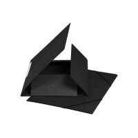 BIELLA Gummibandmappe A4 17840002U schwarz, 590gm2 220 Bl.