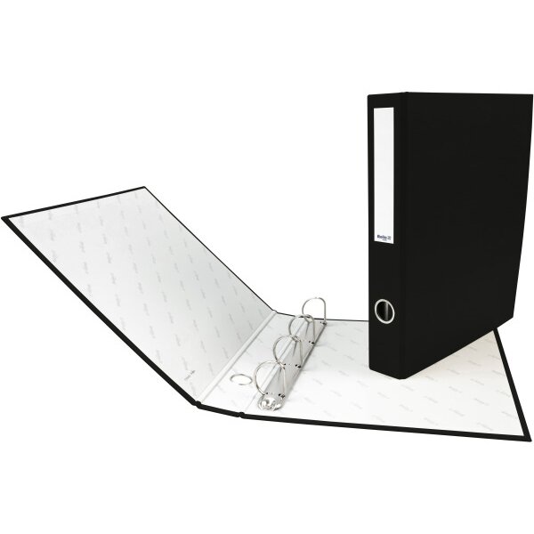BIELLA Zeigebuch Dinor-Quatro 4cm 12644402U schwarz, 4-Ring A4
