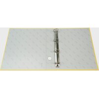 BIELLA Classeur ann. Dinor-Quatro 5cm 12644420U 4 anneaux jaune A4+