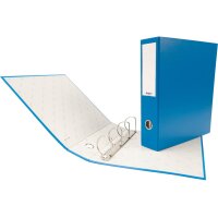 BIELLA Classeur ann. Dinor-Quatro 7cm 12644705U 4 anneaux bleu A4+