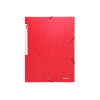 BIELLA Gummibandmappe A4 17840045U rot, 590gm2 220 Bl.