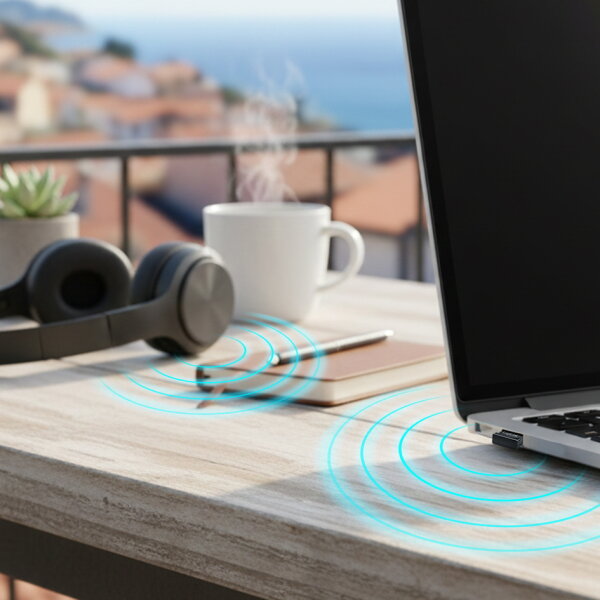 LogiLink USB-A - BT 6.0 Adapter, bluetoothf&auml;hig, schwarz