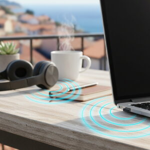LogiLink USB-A - BT 6.0 Adapter, bluetoothfähig, schwarz