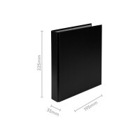 BIELLA Ringbuch Ringo-Plast 3.5cm 42552002U schwarz...