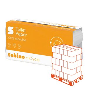 SATINO Hicycle papier toilette extra blanc, 2 couches,...