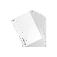 BIELLA Répertoires PP A4+ 47841000U gris 1-10