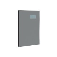 BIELLA Unterschriftenmappe A4 34142027U dunkelgrau 20-teilig