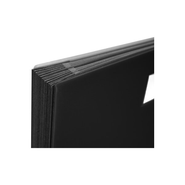 BIELLA Unterschriftenmappe A4 34342002U schwarz 20-teilig