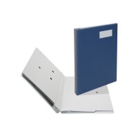 BIELLA Unterschriftenmappe A4 34342007U dunkelblau 20-teilig