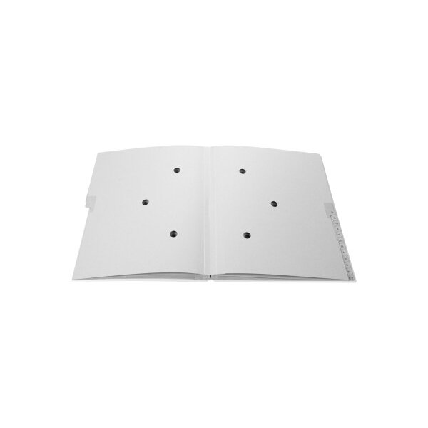 BIELLA Classeur &agrave; compart. A4 32042407U bleu fonc&eacute; A-Z