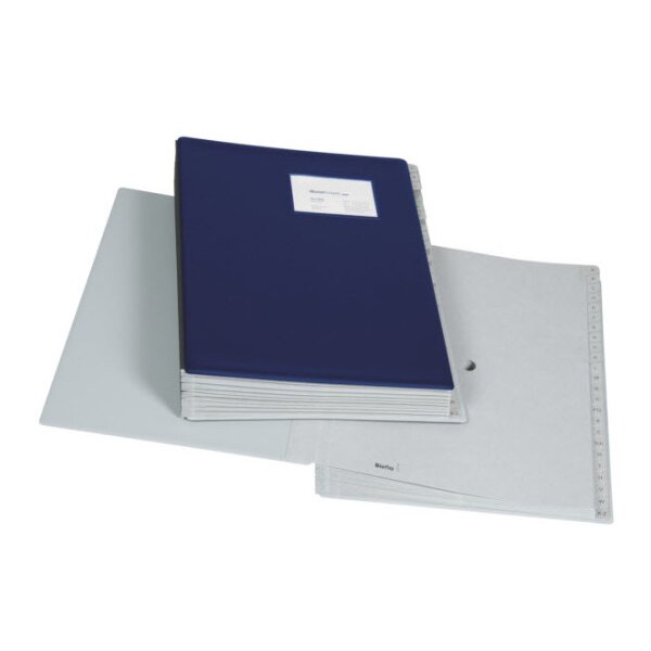 BIELLA Pultmappe Pronto A4 32042407U dunkelblau A-Z