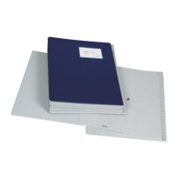 BIELLA Pultmappe Pronto A4 32042407U dunkelblau A-Z