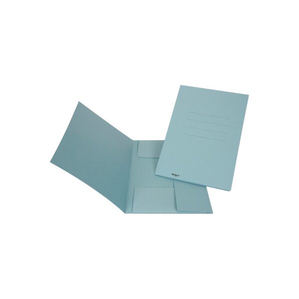 BIELLA Dossier-chemise Jura Folio 17070005U bleu, 3 rabats 200 flls.