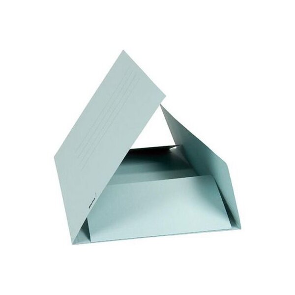 BIELLA Aktensammler Juramappe Folio 17070005U blau, 3 Klappen 200 Bl.