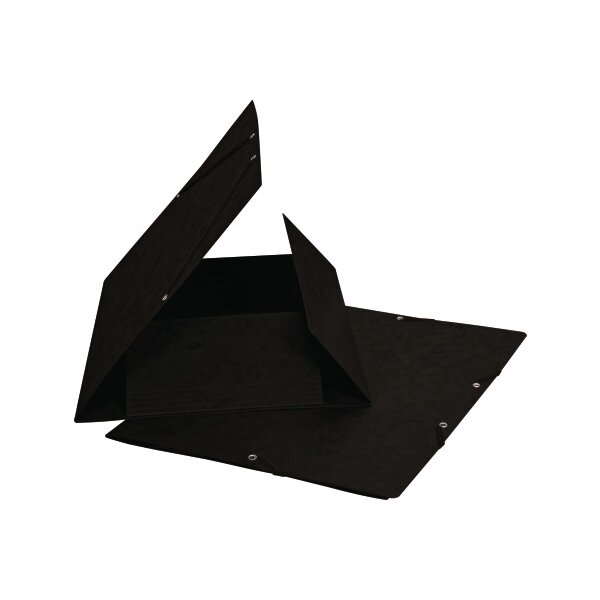 BIELLA Gummibandmappe A4 17840102U schwarz,355gm2 200 Bl.