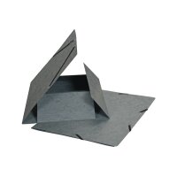 BIELLA Gummibandmappe A4 17840125U grau, 355gm2 200 Bl.