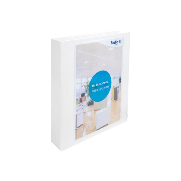 BIELLA Classeur Creative XL#2 7cm 44344501U 4 anneaux blanc A4+