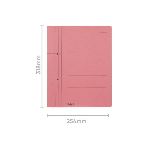 BIELLA Schnellhefter Spiral A4 16742045U rot