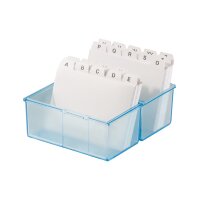 HAN Karteibox Signal A8 979-64 blau A-Z