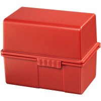 HAN Karteikasten, Polystyrol, A7 quer, blau-transluzent