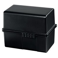 HAN Boîte à fiches, A7 paysage, plastique, bleu translucide