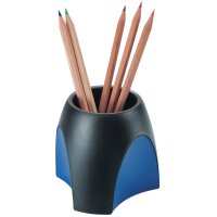 HAN Pot à crayons DELTA, polystyrène, noir