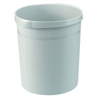 HAN Papierkorb GRIP, PP, 18 Liter, lichtgrau