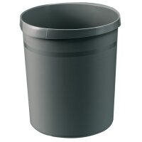 HAN Papierkorb GRIP, PP, 18 Liter, lichtgrau