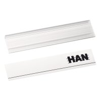 HAN Beschriftungs-Clip 60x13mm 2.30 transparent universal...