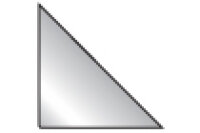 3L Dreieck Corner-Pockets 10x10cm 10014 transp. 100...