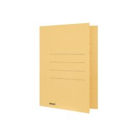BIELLA Einlagemappe m. Klappe A4 25040120U gelb 240g/m2...