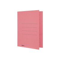 BIELLA Einlagemappe m. Klappe A4 25040145U rot 240g/m2 50...