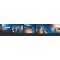 LEITZ Paperboard mobile EasyFlip, avec un rouleau