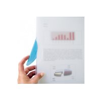 LEITZ Color Clip Magic A4 41740030 hellblau