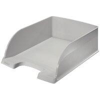 LEITZ Corbeille à courrier Plus Jumbo, A4, polystyrène, bleu