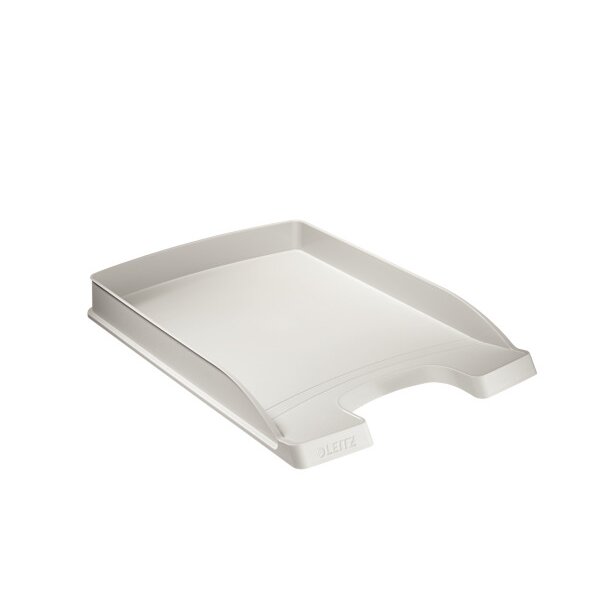 LEITZ Corbeille Courrier Plus A4 52370085 gris