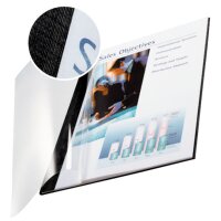 LEITZ Buchbindemappe impressBind, A4, 3,5 mm, schwarz, Soft