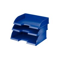 LEITZ Briefkorb Plus quer 52180035 blau