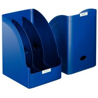 LEITZ Stehsammler Plus Jumbo, DIN A4, Polystyrol, blau