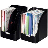 LEITZ porte-revue Plus Jumbo, A4, polystyrène, bleu