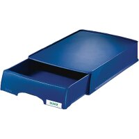 LEITZ Briefkorb-Schublade Plus A4 52100035 blau
