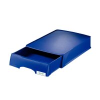 LEITZ Briefkorb-Schublade Plus A4 52100035 blau