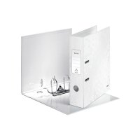 LEITZ Ordner WOW 180° 8cm 10050001 perl weiss A4