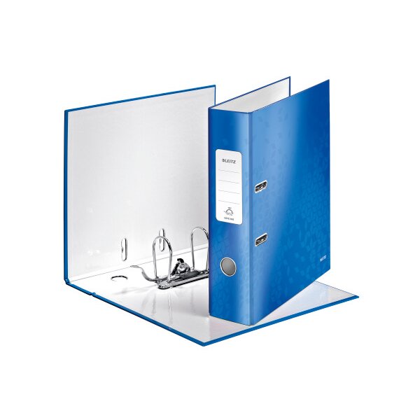 LEITZ Ordner WOW 180° 8cm 10050036 blau A4